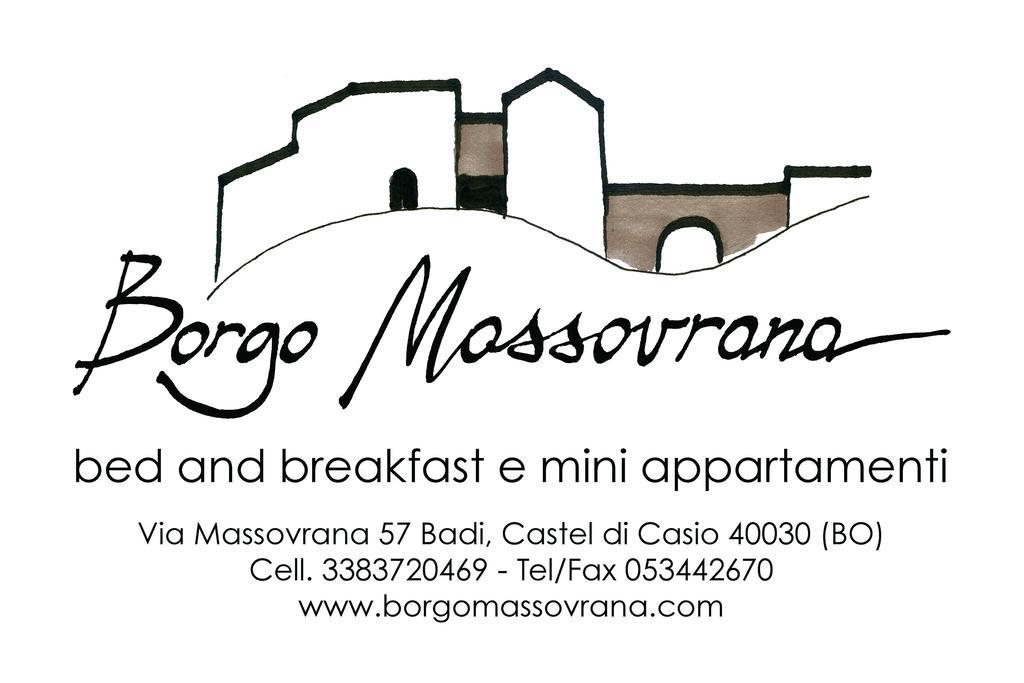 Castel di Casio B&B Borgo Massovrana מראה חיצוני תמונה